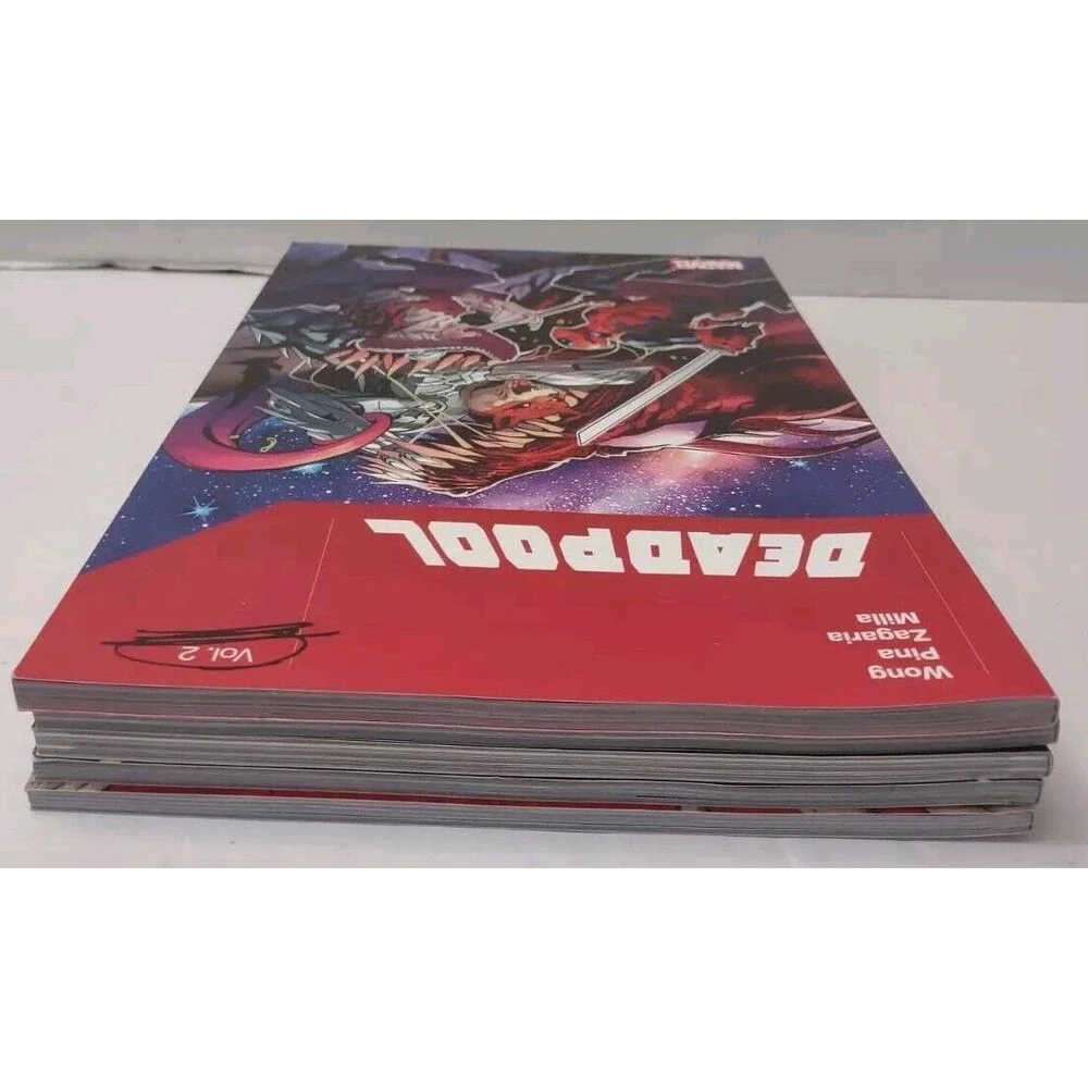 Lot of 5 Marvel Graphic Novels Daredevil, Deadpool, Silk, X-Men, Groot - Picture 15 of 15